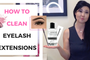 How to Clean your Eyelash Extensions